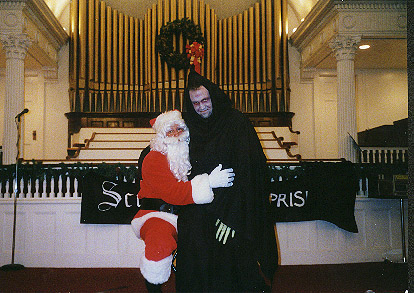 12-Santa and Nostrildamus